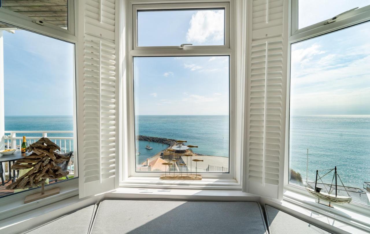 Stunning Sea Views Ventnor Apartment Extérieur photo